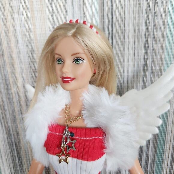Custom vintage barbie styled as Peppermint Candy Angel - Picture 9 of 9